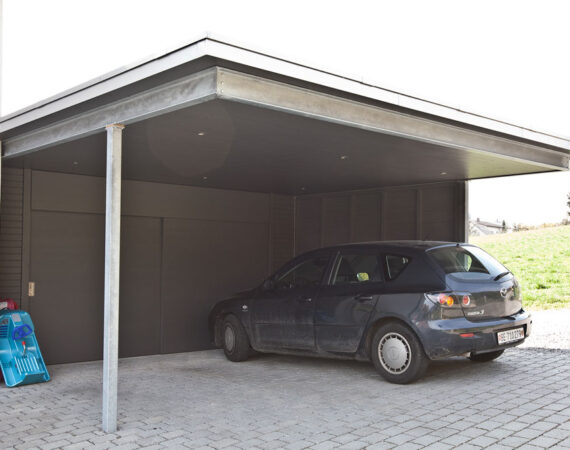 Carport schnell ohne Aushub ohne Betonfundament